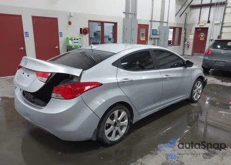 2011 Hyundai Elantra Limited from USA, damaged, VIN 5NPDH4AE5BH018527